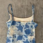 Missguided Blue Japanese Dragon Floral Ruching Bodycon Pullover MiniDress Size 2 Photo 11