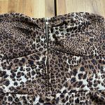 Charlotte Russe Leopard Print Peplum Strapless Bodycon Dress Photo 2