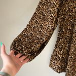 Ava & Viv NWT!  Leopard Print Long Sleeve Blouse Size X (14W) Photo 10