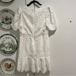 Adelyn Rae  Gigi 3d Embroidery A-line Dress In White Photo 9