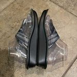 Alegria  Vanessa Circulate Black Silver Thong Sandal Shoes Womens Size EU 38 Photo 5