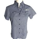 Habit  Ladies Lochpoint Gingham Print Short Sleeve Button Up Shirt Photo 0