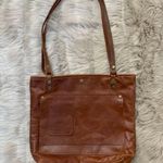 In Blue Handmade The Original Brooklyn Tote Brown Photo 0