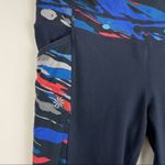 Athleta Be Free Capri Crop Pants Spliced Fire Photo 8