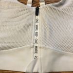 Zyia All Star Sports Bra  Front Zip White Polka Dot Photo 3