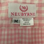 Neubyrne Glitter Pink Gingham‎ Skirt Size Medium Mermaid White Photo 4