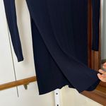 Theory Midnight Blue Long Sleeve Dress Photo 2