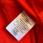 Halogen Tank Red Scalloped Hem & Back Button Up & Low Open Back Sz XL EUC Photo 10