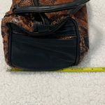 Edmond Bassetti Vintage Snakeskin Leather Shoulder Bag Brown Photo 6