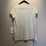 Madewell Women’s Lightweight Striped T Shirt Beige Tan Size Small Photo 4