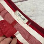 Diane Von Furstenberg  Red Pants High Waist Tapered Leg Skinny Ankle Size 8 Photo 9