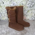 Skechers  suede style cozy fur winter boots booties 7 Photo 2