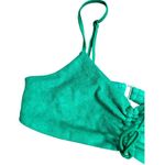 Blackbough Swim Sophia bikini set Kelly green terry cloth size Medium Photo 4