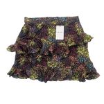 NWT Saint + Sofia Ruffle Mini Skirt Photo 0