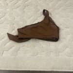 Seafolly  One Shoulder bikini top in tiramisu Photo 5