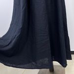 Farm Rio NWOT  Linen Blend Black Sleeveless Maxi Dress Size S Photo 6