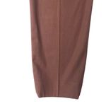 ESCADA Luxury Straight Leg Cropped Ankle Brown Pants Size 34 Photo 7