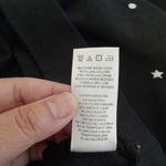 Billy T Black Sweater with Star Accents Pullover Crewneck Womens Medium Photo 7