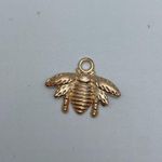 Gold Mini Bumble Bee Charm NWOT Photo 1