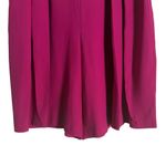 Max Mara Fuchsia Pink Pleated High Waisted Shorts Size 4 Photo 4