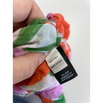 Banjanan Shirt Womens X Small Orange Pink Green Aurora Cutout Blouse Top‎ Cotton Size XS Photo 7