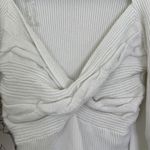 BKE  twist front ribbed sweater Photo 6