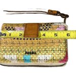 Fossil  Print Phone Wristlet Bright Tech Zip Around Wallet Clutch SL5096670 Photo 7