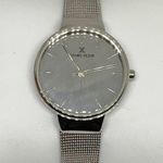 Daniel Klein women’s watch 30mm mirror dial silver tone quartz analog running Photo 0
