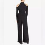 Ralph Lauren Cold Shoulder Jumpsuit SZ 8⭐️ Black Photo 1