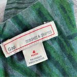 Gap Tropical Print Chambray Pleat Skirt Mini Sundress Dress Blue Green 4 Petite Photo 8