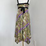 American Vintage Vintage Y2K Dressbarn Purple Orange Fairy Dress Asymmetrical Midi Dress M Photo 8