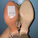 Loeffler Randall LOEFFLER RANDALLCamellia bow-embellished lamé sandals. Photo 5