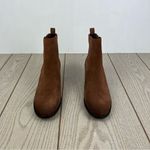 Sam Edelman  Women's Kaiti Block Heel Ankle Boots 8M Walnut Suede $180 Photo 1