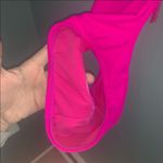 The Bikini Lab NWT pink fringe cutout one piece Photo 3