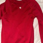 Lululemon  Swiftly Tech Red Long Sleeve Shirt 0 Photo 1