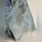 Aeropostale Denim Distressed 90’s High Rise Cut Off Grunge Summer Jean Shorts Photo 1