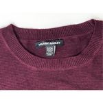 Hilary Radley Heather Burgundy V-neck Shirttail Sweater sz Small Retails $107 Photo 5