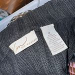 kim rogers Women’s Medium Faux Fur Knit Vest Black Zip Front Sleeveless Photo 3