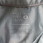 Mountain Hardwear  Womens Canyon Shirt Small Blue Long Sleeve UPF 50 Hiking Photo 2