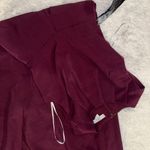 NWOT Kay Unger Zeda Crepe Dress Burgundy Pantsuit Purple Size 0 Photo 6