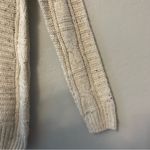 Garage ⭐️ cream colored cable knit long sleeve sweater dress size XS-S Photo 7