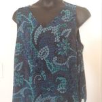Lane Bryant Design and Co sleeveless blouse Photo 3