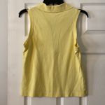Lilly Pulitzer  Vintage Yellow Sleeveless Polo Tank size M length 22” bust 32” Photo 3