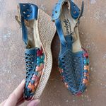 Free People Woven wedge heels sz 10 women’s Photo 0