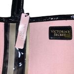 Victoria's Secret  Womens Shoulder Bag Handbag Tote Purse Pink Black Photo 2