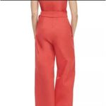 Gal Meets Glam  Size US 4 Small Camille Red Cotton Jumpsuit NWT New GORGEOUS RARE Photo 3