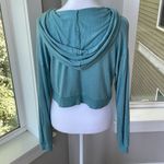 Colsie Light Blue Cropped Hoodie Size XS Photo 3