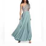 Sachin + Babi  Jolie One Shoulder Sequin Gown Dress Photo 2