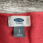 Old Navy 3/4 Length Sleeve Pullover Sweater Salmon Coral Small S SM Scoop Crew Photo 6