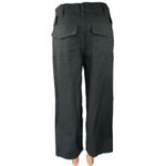 AGOLDE Women's Black High Waisted Utility Cropped Wide Leg Denim Jeans Size 25 Photo 2